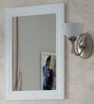 Зеркало Corozo Классика 60 белое