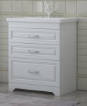 Тумба с раковиной Corozo Каролина 70 Z3 белая